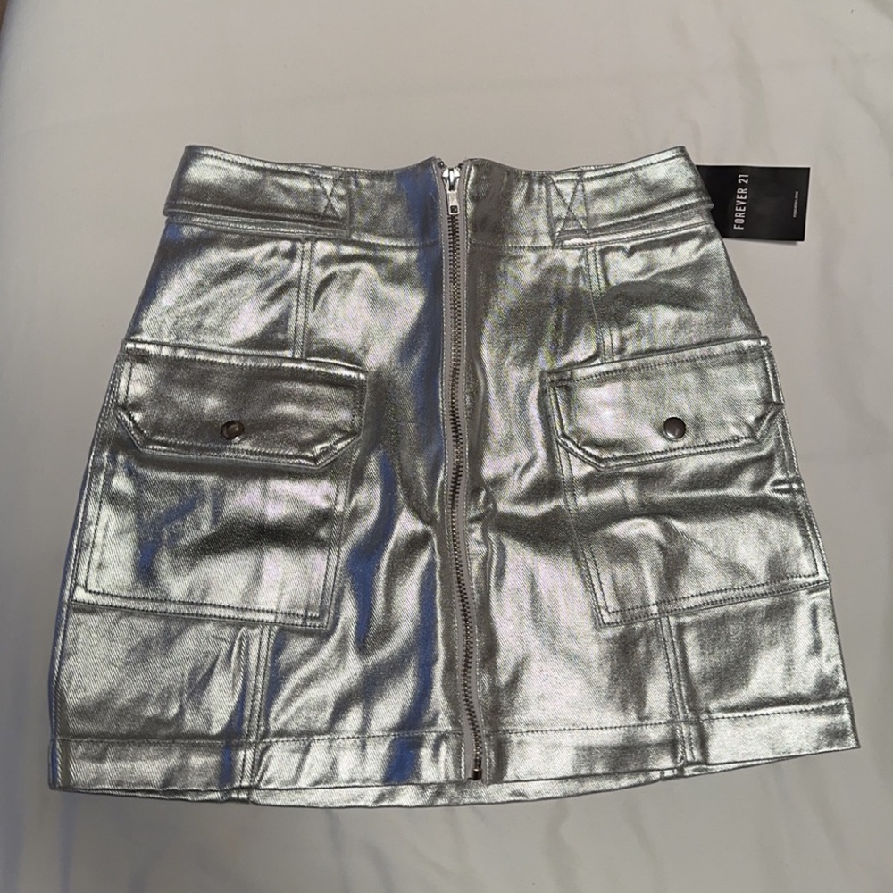 Metallic Skirt Size S